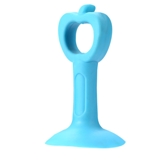 Silicone new door suction punch-free door handle Rubber suction cup door bumper door stop Anti-collision bathroom buffer magnetic bumper