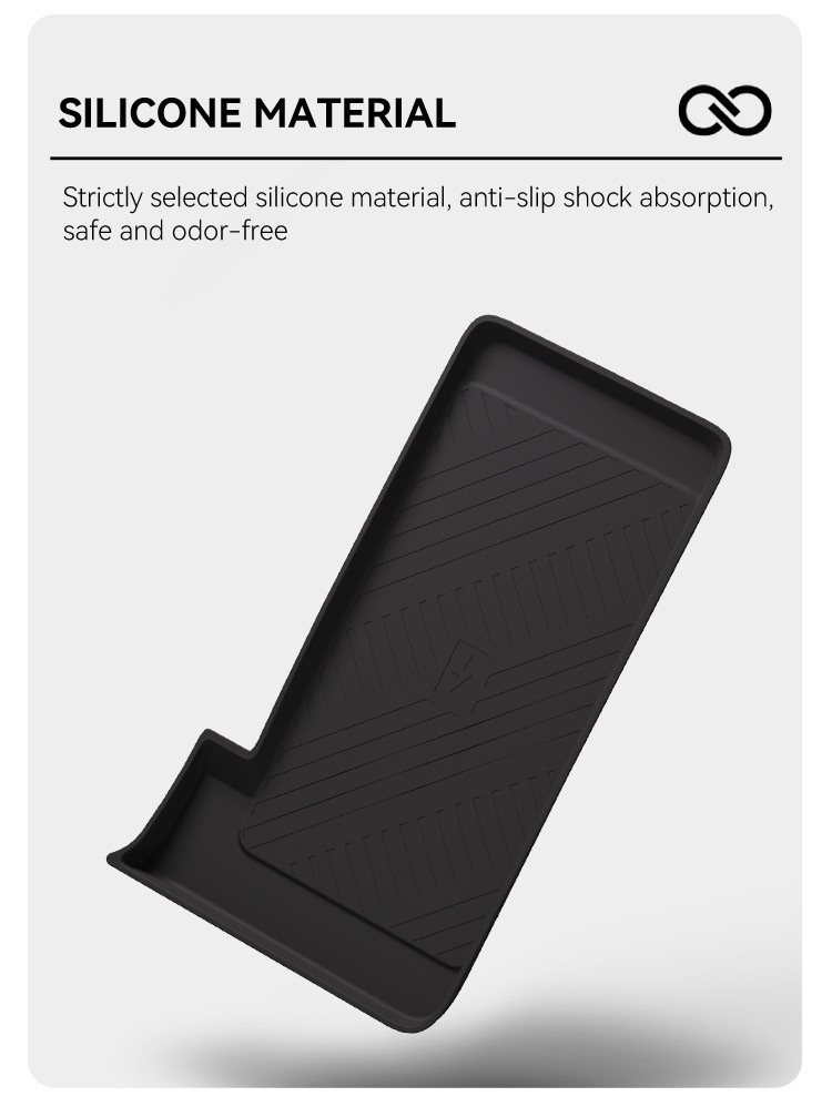 Suitable for 25 Camry Xv80 Wireless Charging Silicone Anti-Slip Mat Car Protection Car Supplies Modification