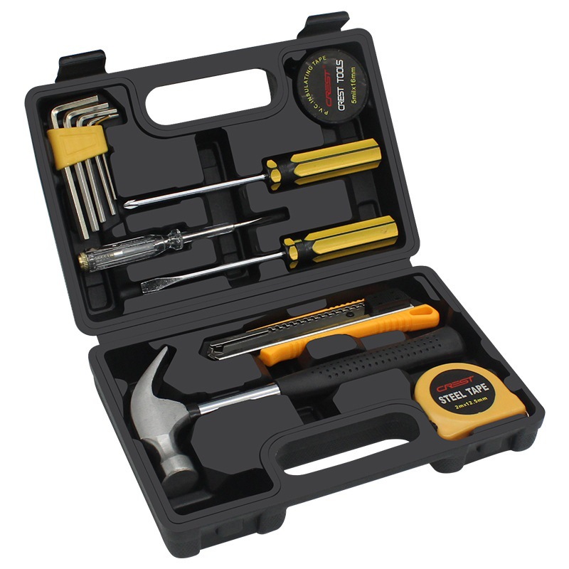 RHETT 홈 하드웨어 도구 상자 세트 12 피스 세트 프로모션 은행 보험 부동산 선물 공장 ZHIFENG TUO