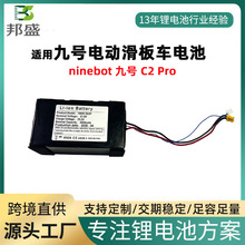 適用ninebot九號電動滑板車C2 Pro電池滑板車鋰電池電動車電池