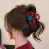 3# red button clip 7cm