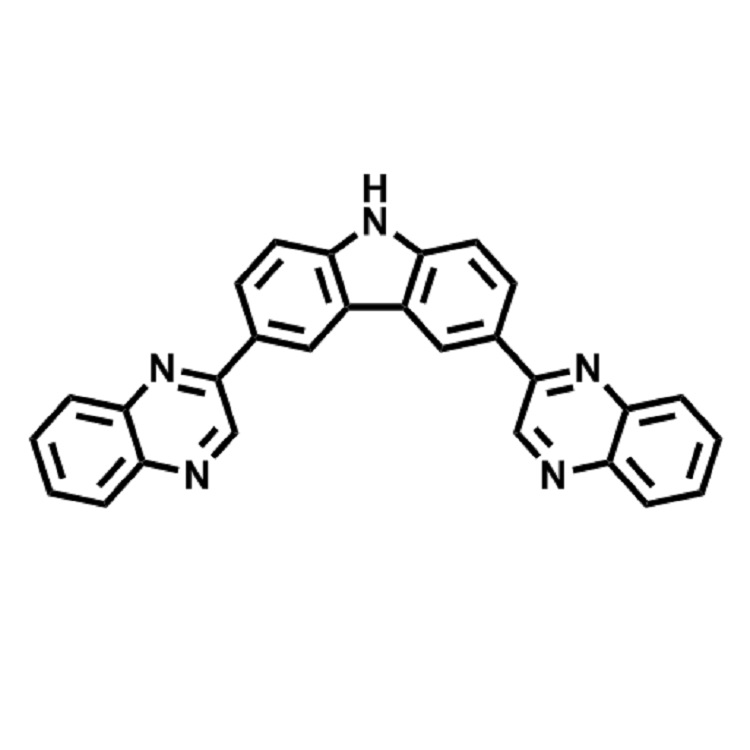 3,6-二(喹喔啉-2-基)-9H-咔唑  CAS:3081724-47-9  98%  现货