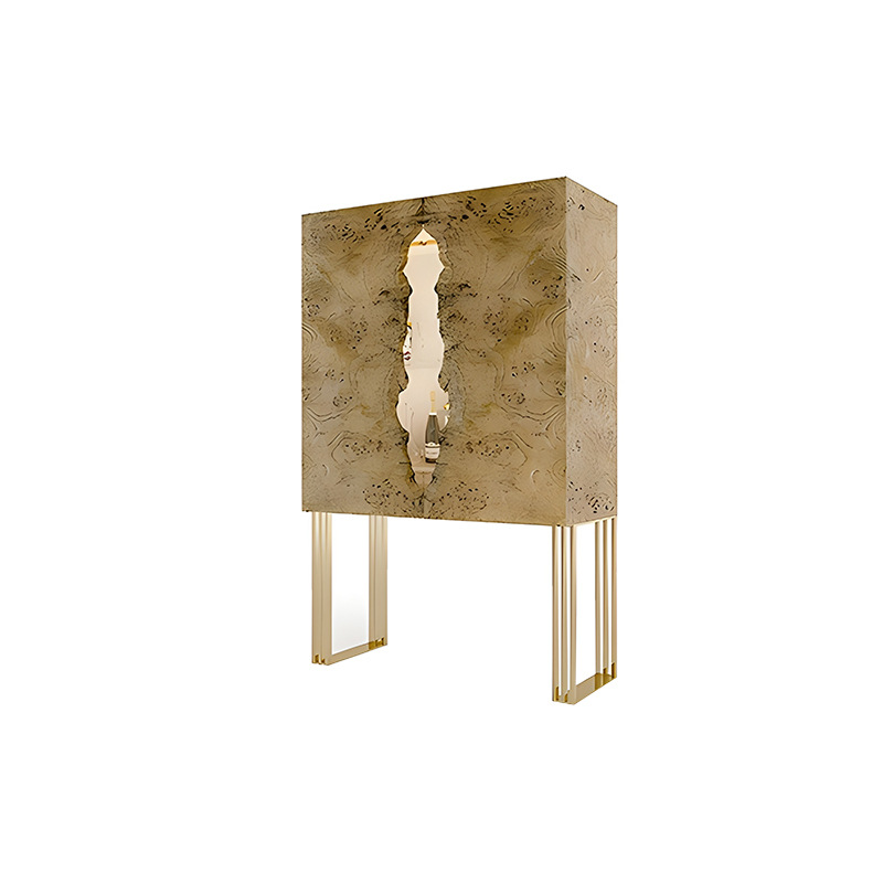 Living Room Wine Cabinet 2023 New Decorative Ornament Minimalist Luxury Modern Designer Home Display Cabinet Dividing Cabinet