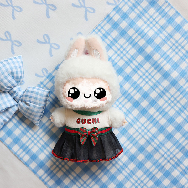 봉제 인형 라부부 인형은 액세서리, 유명 브랜드 드레스, 면 인형 의상 교체, 옷 갈아입히기 등으로 활용할 수 있습니다.