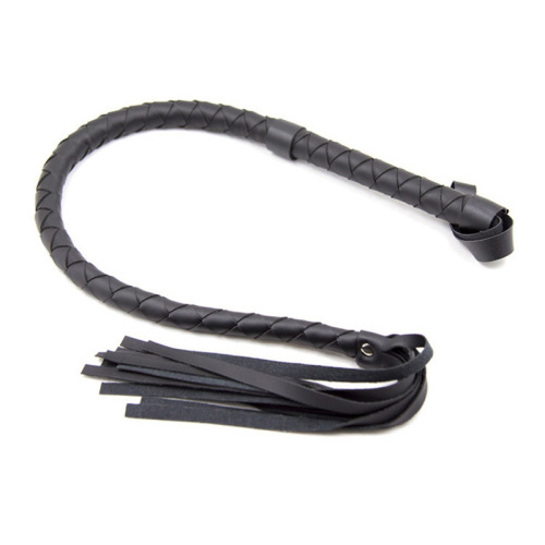 Sexy SP whip girls spanking sex products SM passionate alternative props female slave training mid-length small leather whip