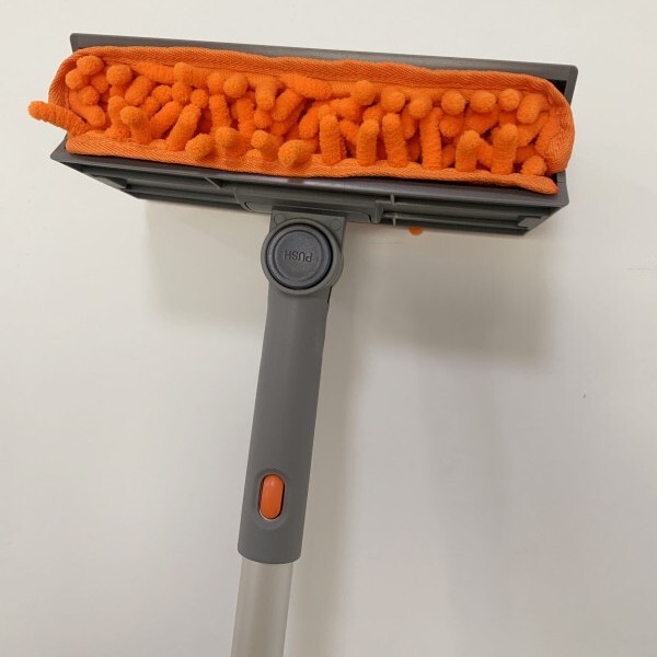 Amazon Cross-Border New Product Fan Brush Ceiling Fan Cleaning Brush Dust Duster Household Spliced ​​Aluminum Rod/Iron Fan Blade Brush