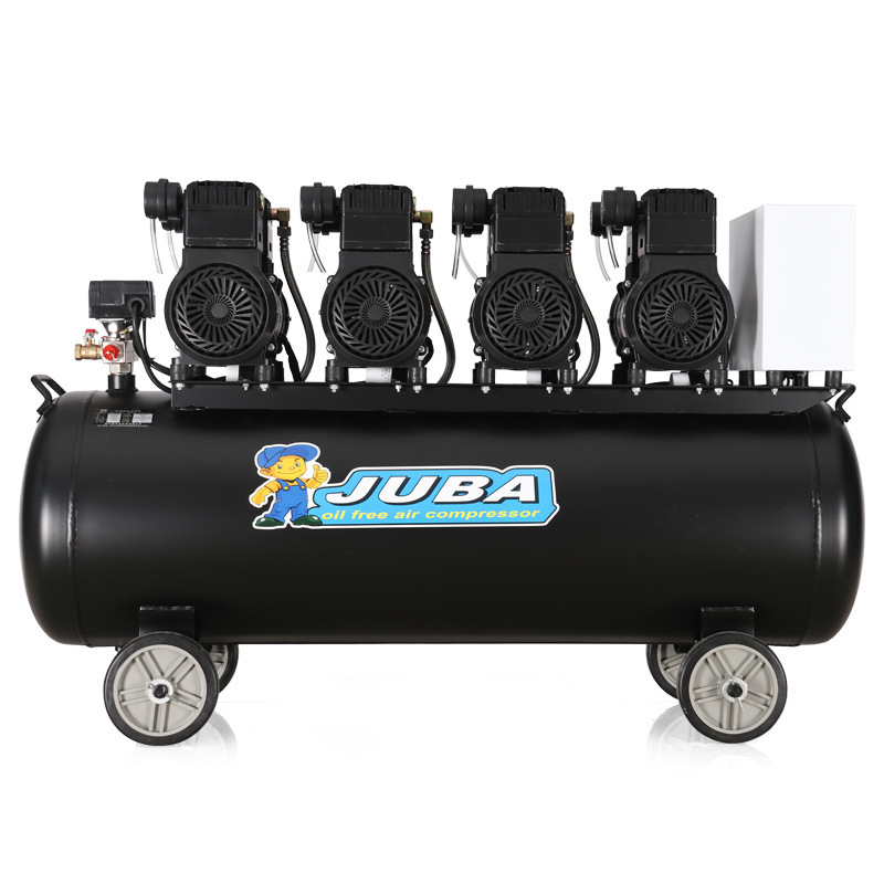 覇エアコンプレッサ220Vオイルレス静音エアポンプ圧縮機塗装洗車380Vエアポンプ大型工業|undefined