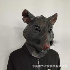 ネズミのマスクの頭のカバーの忍者の神のカメのマスクのスプリングマスターはマスクを飾って音の映画とテレビの演技の道具を震わせます。