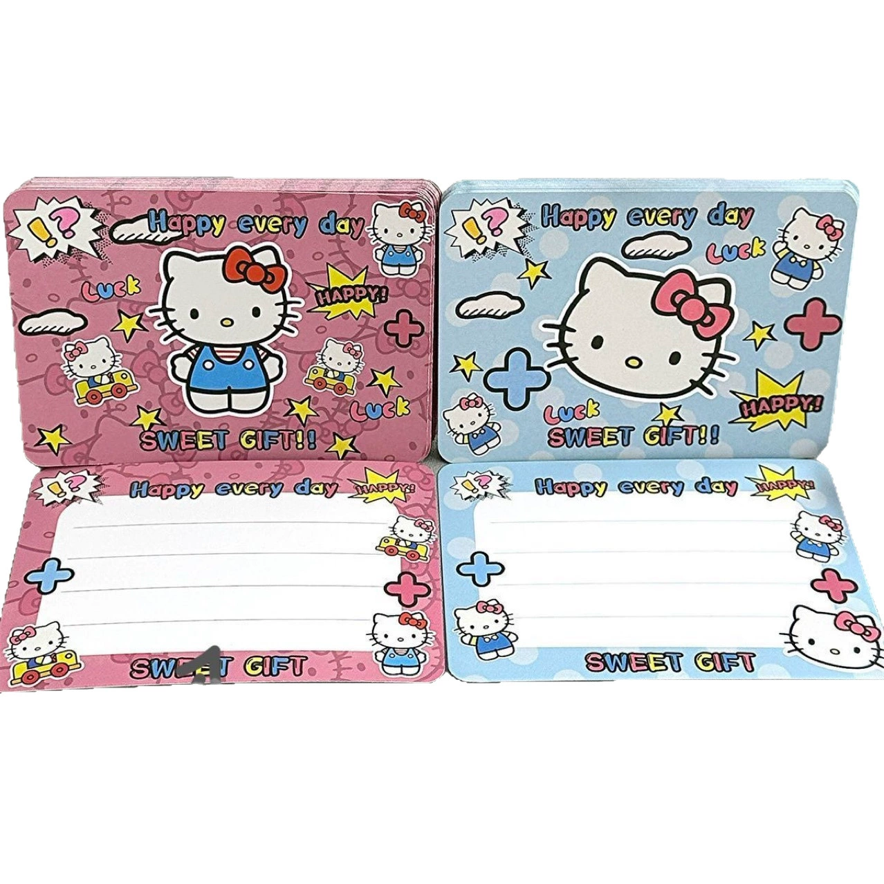 Hello Kitty, брендовая мультяшная открытка высокого качества, подарок на день рождения
