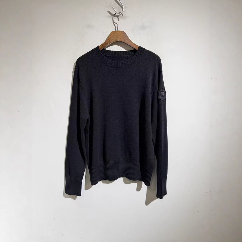 High-Quality Ceiling-Quality Brand New Solid Color Basic Logo Crew Neck Knit Sweater, Same Style as Celebrities, for Men and Women High-Quality Ceiling-Quality Brand New Solid Color Basic Logo Crew Neck Knit Sweater, Same Style as Celebrities, for Men and Women