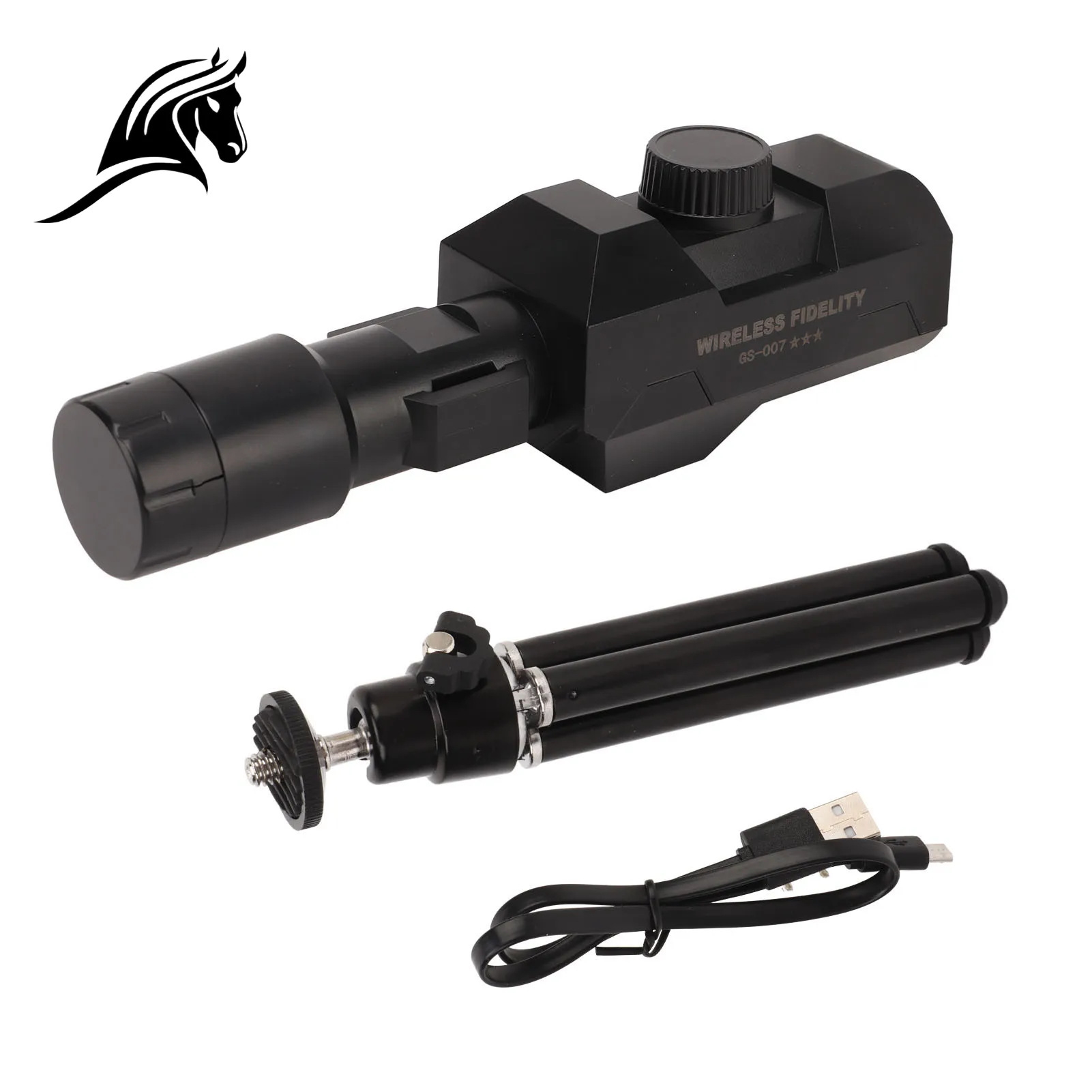 跨境WIFI监控数码望远镜微型I电子望远镜放大镜W-007手机放大镜