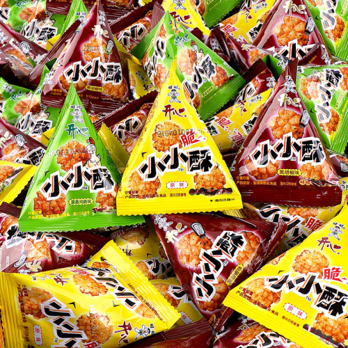 Wangwang Little Crisps Original Black Pepper Bulk Wholesale Children's Nostalgic Leisure Craving Puff Snacks