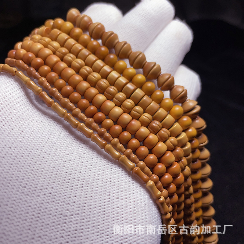 橄榄核隔片垫片隔珠竹节葫芦灯笼 橄榄胡diy手串核桃菩提配饰配件