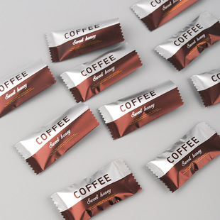 Silver card color coffee sugar bag wedding candy chocolate coffee bean packaging bag hand gift bag candy packaging