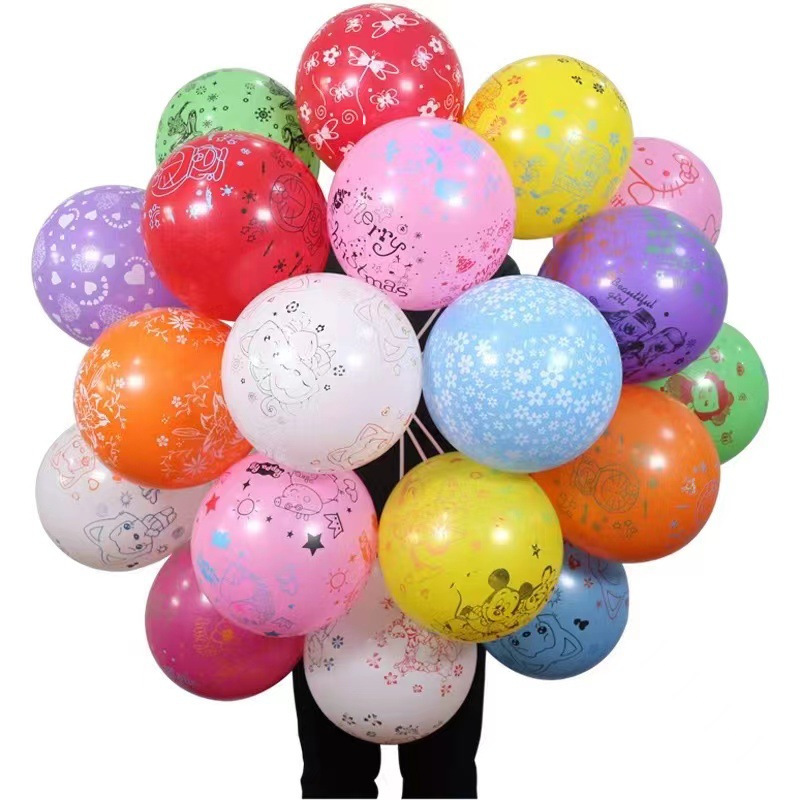 12 -inch dot balloon animal balloon balloon dairy cow wedding…