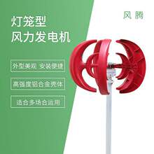 灯笼型300W/24V垂直轴风光互补微风启动小型风力发电机垒德株