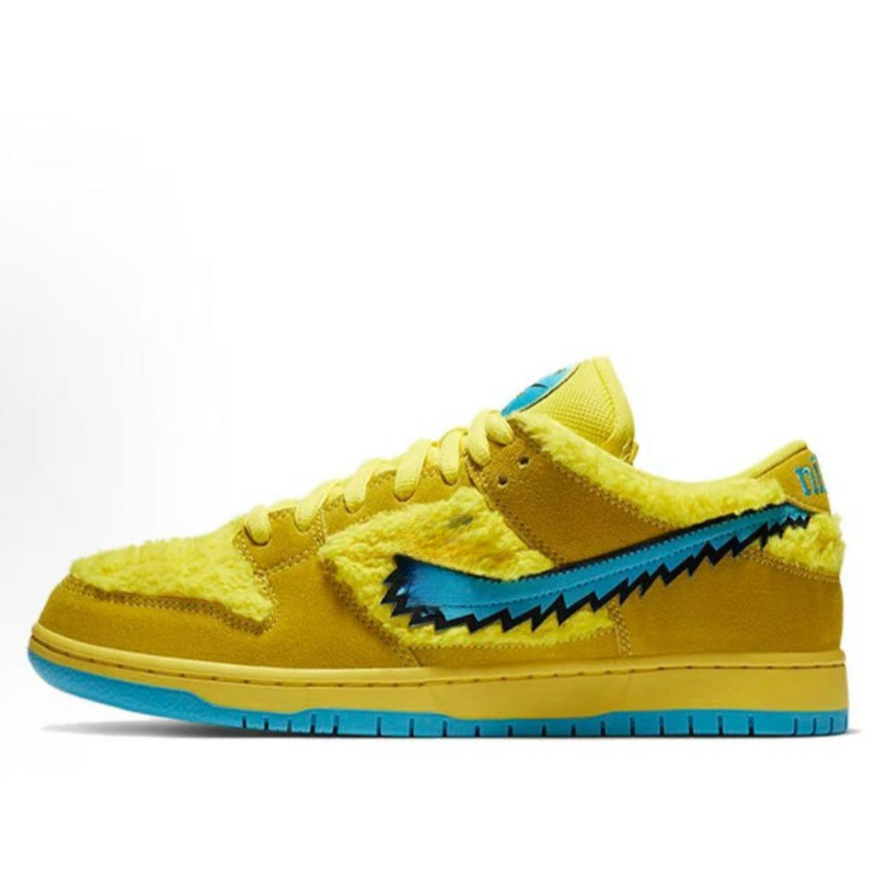 Pure original DUNK zapatos de skate de altura baja, parte superior de cuero suave multifuncional, amortiguación ligera, zapatos de baloncesto retro de moda