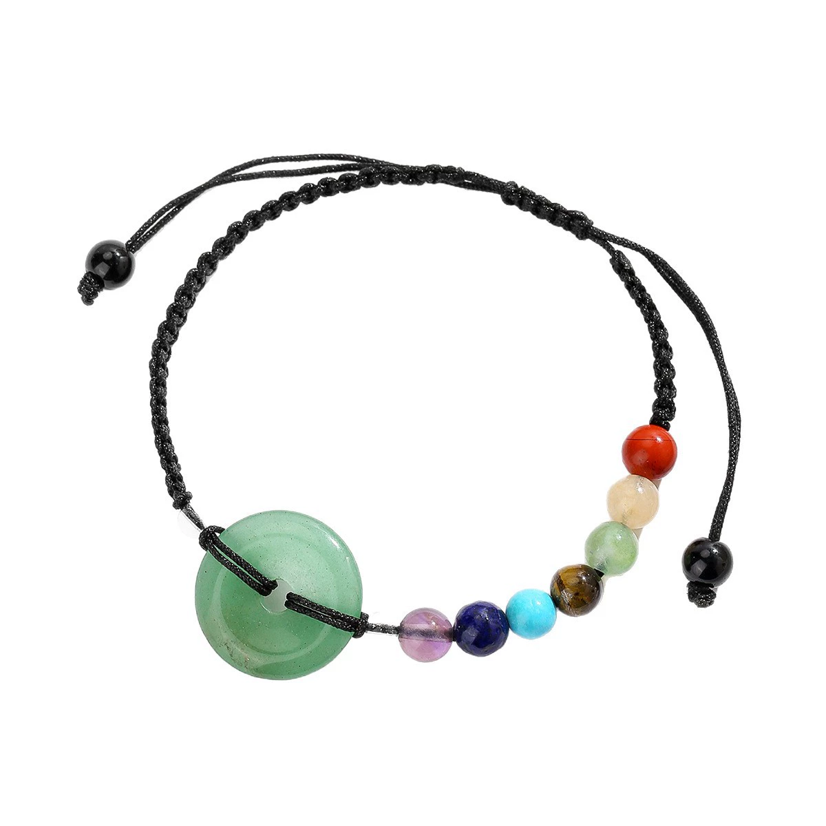 Protective amulet, buckle, organic bracelet, adjustable woven jewelry charm, accessory, (Cross-border trading), wholesale