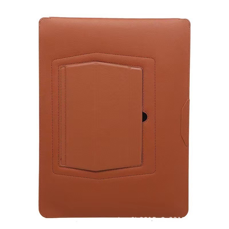 [Thickened Leather] Suitable for Apple Huawei 14inch Laptop Sleeve Bag and Lenovo 13.3inch Stand Computer Bag