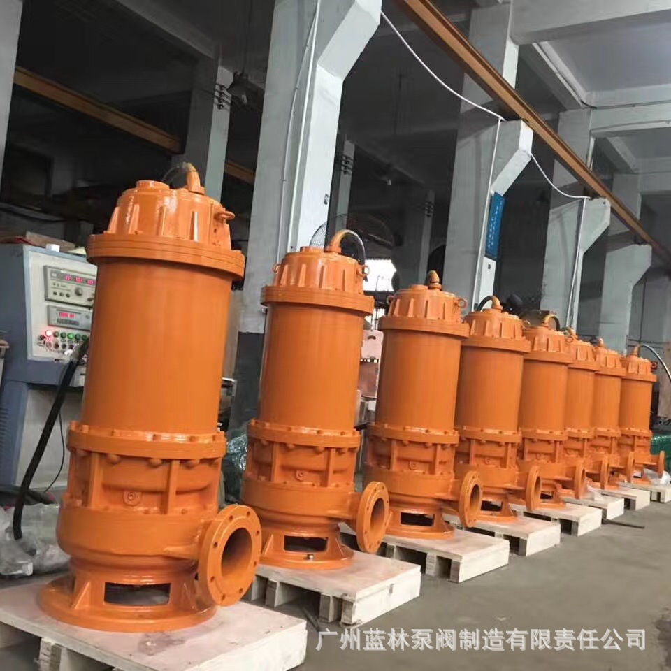 65WQ25-30无堵塞污水潜水电泵 4kw污水排污电泵 上海人民水泵厂