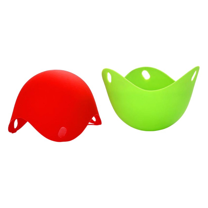 A2571 caldera de huevo de silicona resistente a altas temperaturas de calidad alimentaria huevo de silicona vaporizador cocina gadget bandeja de huevos