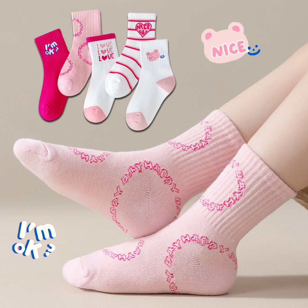 Zhuji calcetines a media pantorrilla para bebé, calcetines deportivos para primavera, otoño y verano, calcetines para niñas, calcetines para niños, calcetines para niños al por mayor