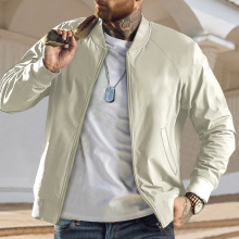 亚马逊跨境爆款美式空中MA飞行员夹克军事风短外套复古棒球服男潮