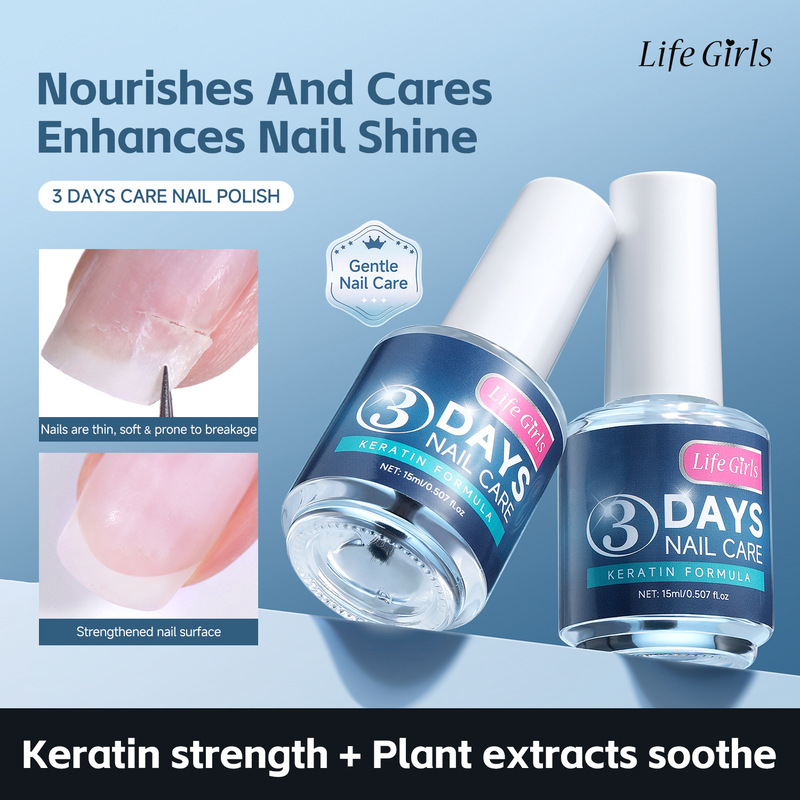 Life Girls 3 Days Care Nail Polish Nail Care Oil Portable Daily Nutritional Oil