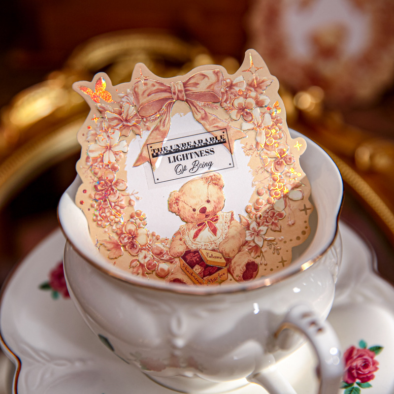 Mr. Paper Three Enjoy Relief Hot Strip Memo Bear Flower Box Series Notas del estudiante Notas Notas Notas Notas Notas Notas Notas Notas Notas Notas