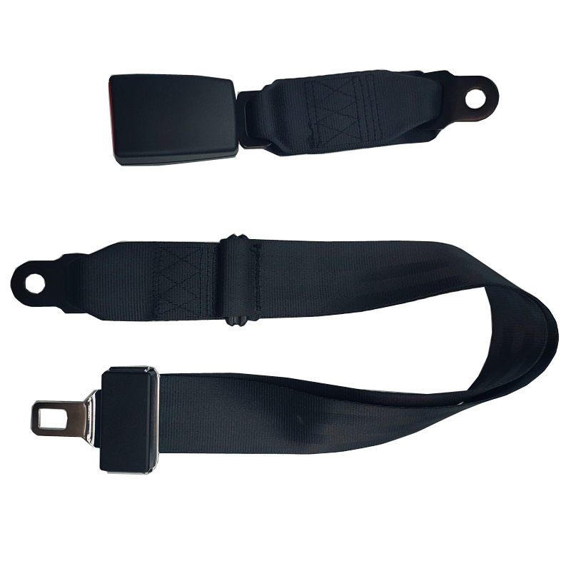 Two-Point Adjustable Passenger Car Safety Belt Side-Insert Safety Belt Car Universal Safety Belt Adjustable