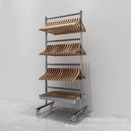 服装陈列架;衣帽架;仓储货架