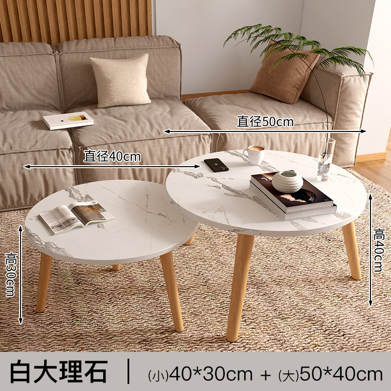 Mesa pequeña, dormitorio, mesa de lujo, mesa de té moderna, salón, ventana flotante doméstica simple, mesa redonda pequeña, madera maciza