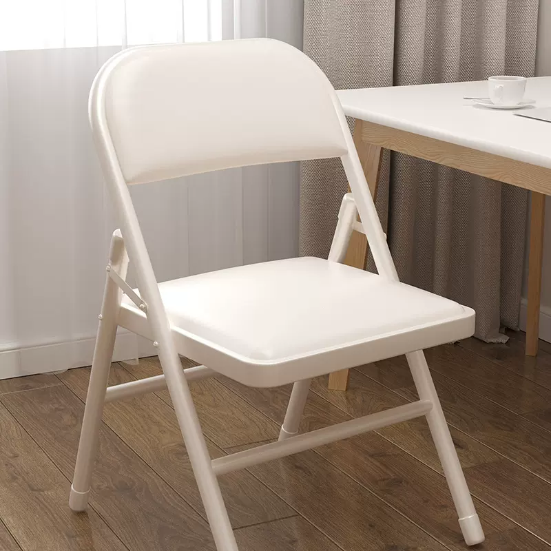 折叠椅家用靠背椅简易凳子舒适办公椅会议培训椅便携宿舍学习椅子