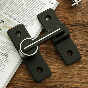French-Style Aluminum Alloy Window and Door Locks, Anti-Theft Door and Window Locks, Sliding Door Locks, Child Locks, Snap Locks, No Drilling Required
