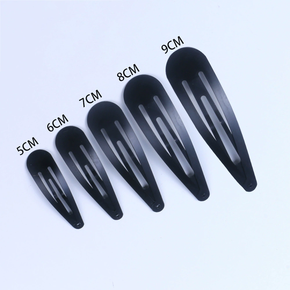 Черный bb-зажим трансграничный Amazon матовый капельница для воды металлический зажим для волос аксессуары для волос DIY аксессуары для головных уборов ручной работы