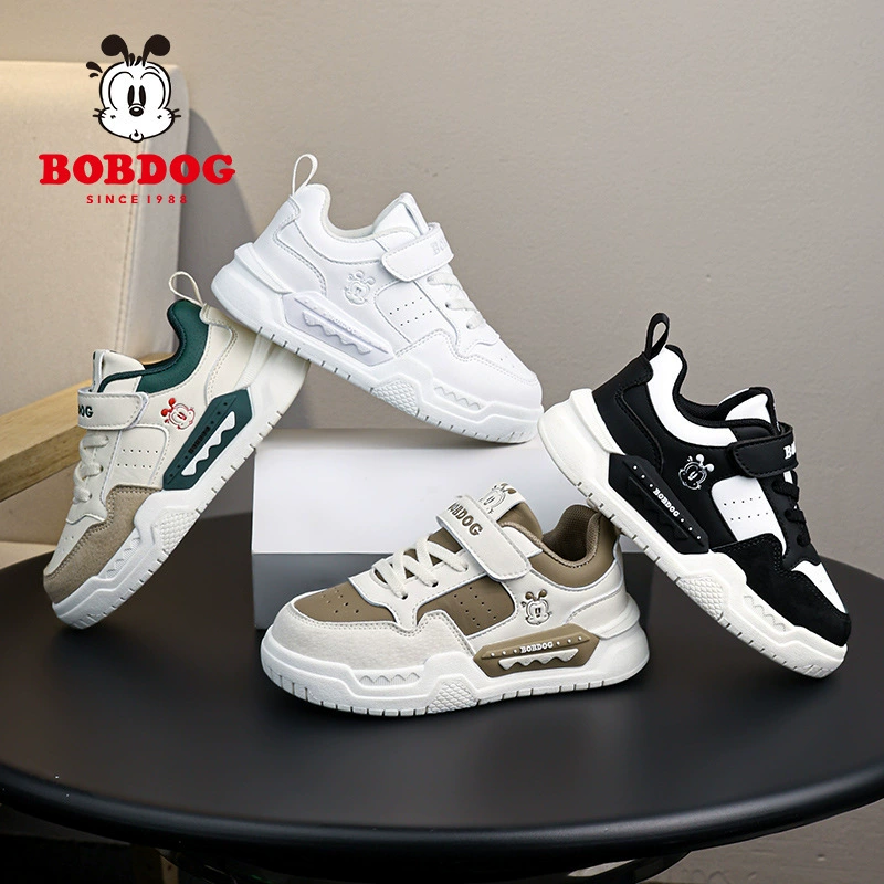 White shoes for men and women, children's white sneakers, sports shoes, autumn