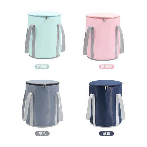 Factory direct sales foldable footbath bag travel portable footbath bag multifunctional folding water basin footbath bucket footbath bucket