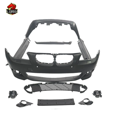 Suitable for Bmw 5 Series E60 Upgrade to Mt Sport Version Mtech Body Kit with Front and Rear Bumpers and Side Skirts (Big Surrounded)