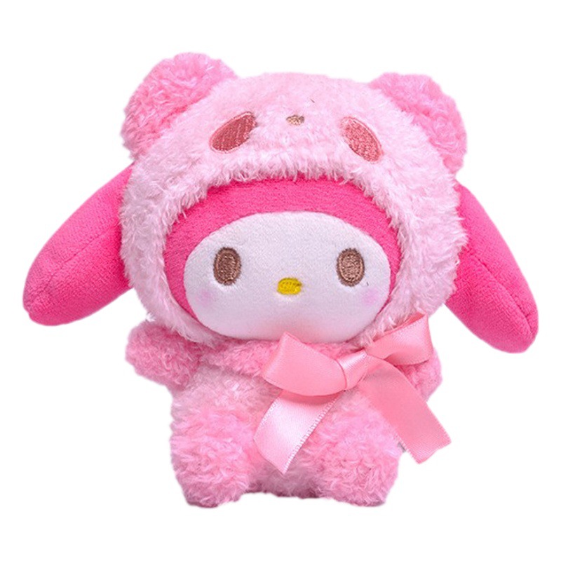 Kurome Melody Canela Perro Japonés Internet Celebridad Peluche Muñeca Sanrio Muñeca Colgante Venta al por mayor
