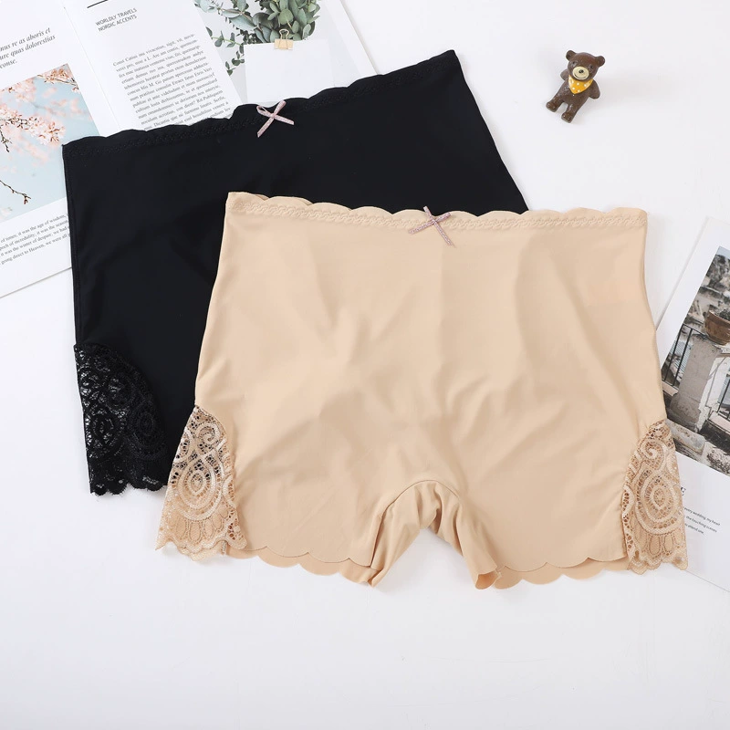 Sexy silk elastic trousers, safe protective underware, plus size