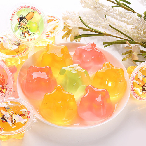 Xililang Assorted Fruit Jelly 360g Bag, Juice Flavor Jelly Pudding, Summer Coolness Children Snack Gift Pack, Full Carton
