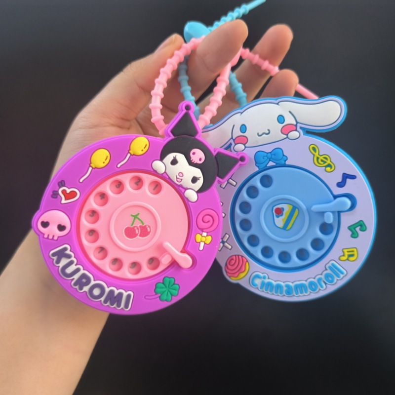 Celebridades de Internet dibujos animados divertidos animales lindos manivela descompresión teléfono niños estudiantes mochila colgante pequeño regalo al por mayor