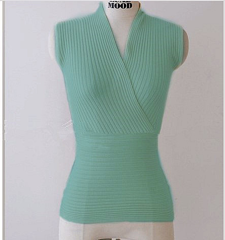 조끼 라이트 그린