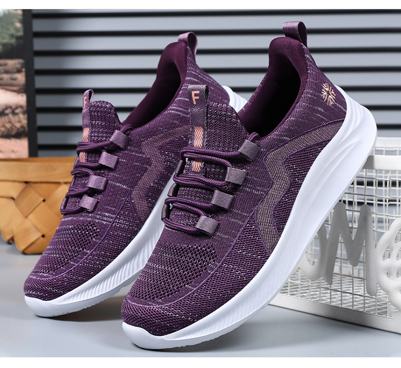 Scarpe da tennis da donna Scarpe da ginnastica Scarpe da ginnastica leggere in tela mesh_voghion.com