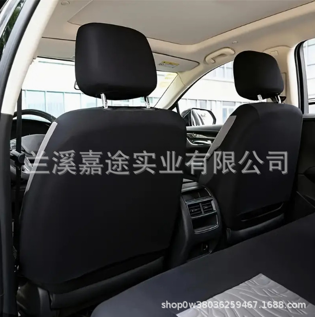 Butterfly Ogo Hot Canvas Art Indentation Press Car Seat Cover Cushion Export Cross-Border E-Commerce Car Seat Cover