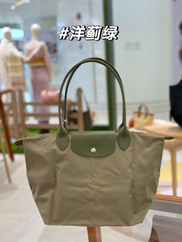（代购版本）秋冬新款龙骧包经典款饺子包折叠单肩手提防水托特包|undefined