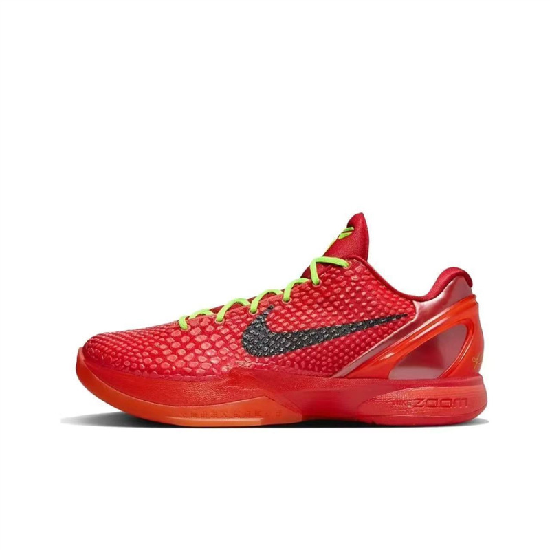 Kobe6 グリーンホーク ケビン・ガードン 実物 カーボンプレート エアクッション バスケットボールシューズ 滑り止め 男女兼用 耐摩耗性 リバーススニーカー|undefined