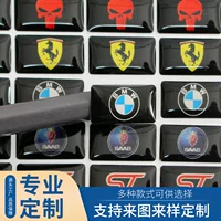 Кристалл капля пластиковый автомобиль логотип падение пластиковая цифровая паста прозрачная самоклеящаяся этикетка знак наклейка может печатать логотип