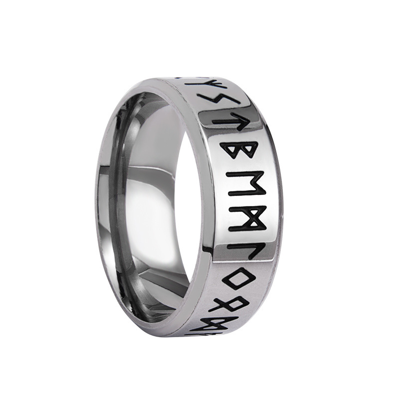 Character Fashion Stainless Steel Ring - Image 1