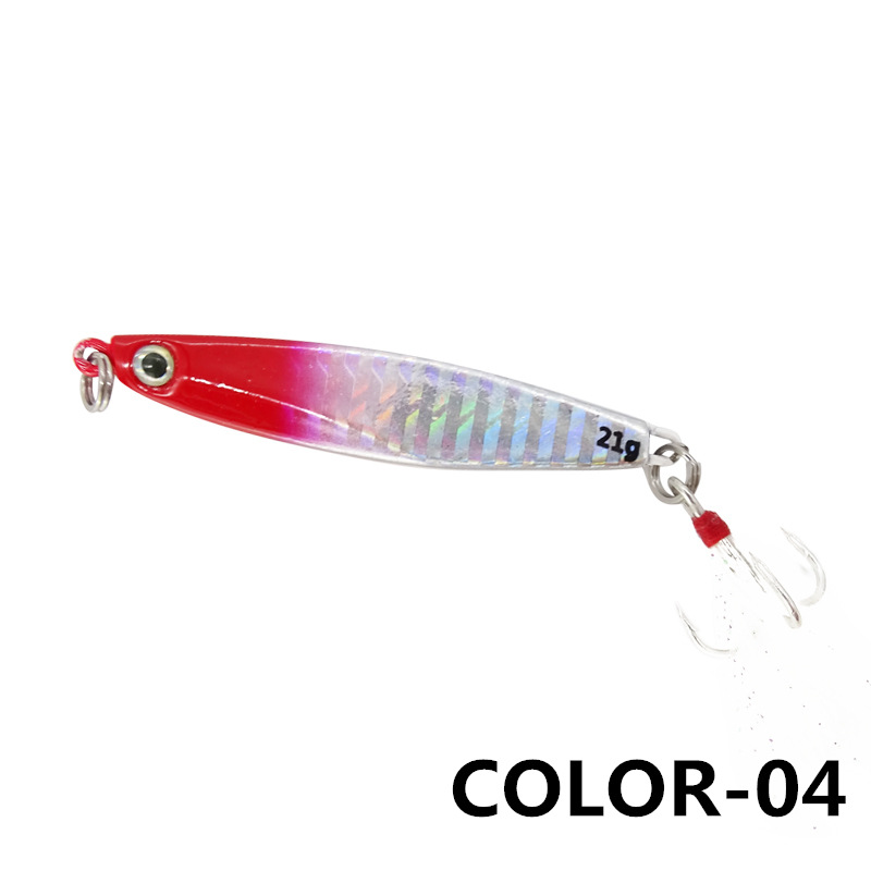 Metal Jigging Fishing Lures Deep Diving Spoon Daits Dass Trout Fresh Water Fishing Lure